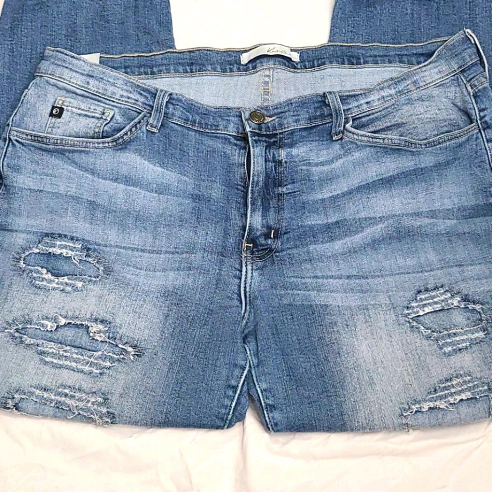 KanCan Easy Fit Crops Sz 31